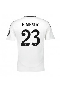 Fotbalové Dres Real Madrid Ferland Mendy #23 Domácí Oblečení 2024-25 Krátký Rukáv